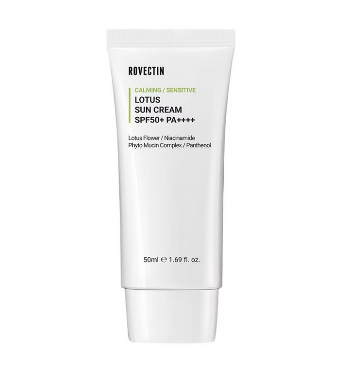 Rovectin Calming Lotus Sun Cream SPF50+ PA++++