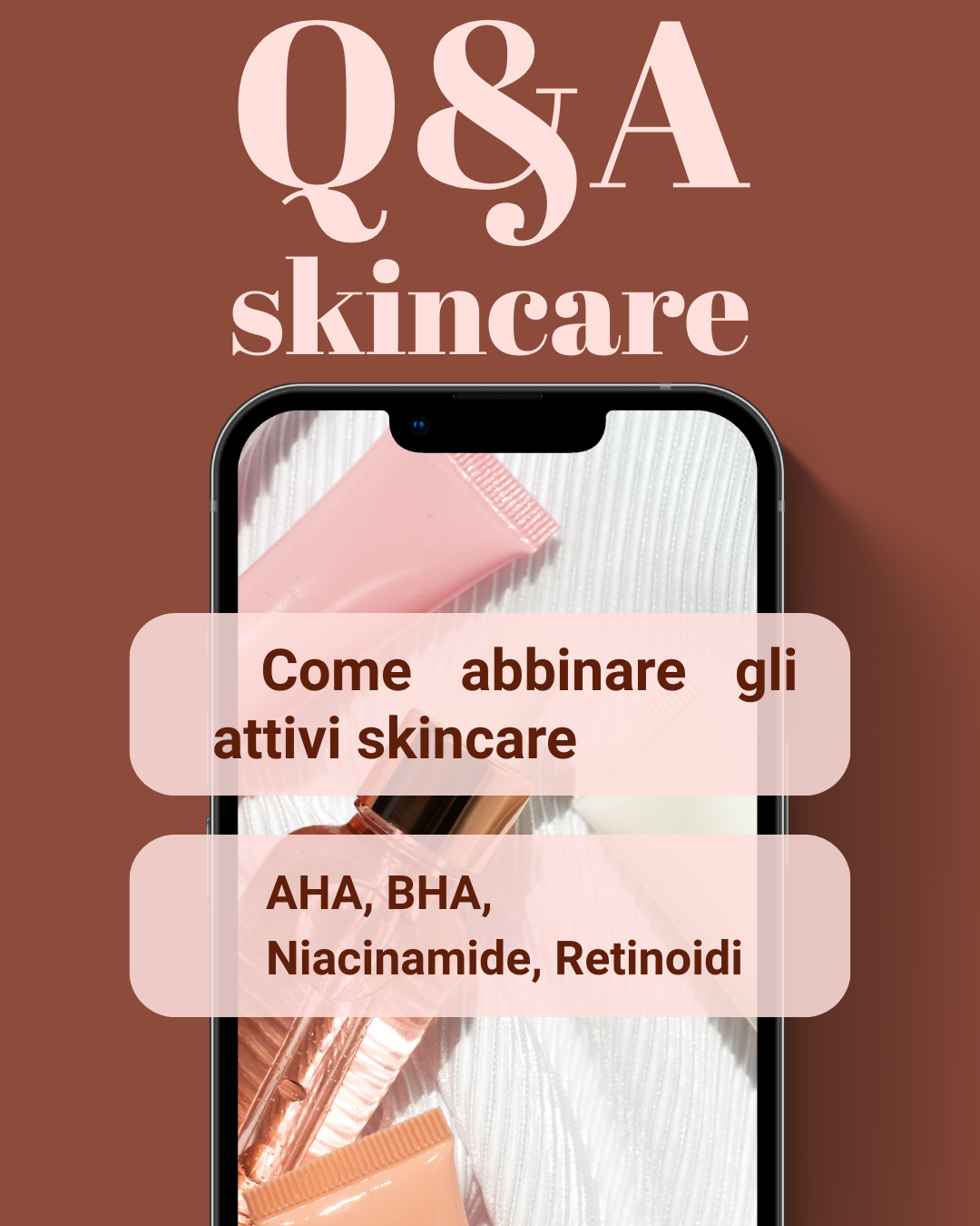 Come abbinare gli attivi nella skincare coreana: AHA, BHA, Niacinamide, Retinoidi (guida completa)