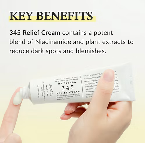 Dr. Althea 345 Relief Cream | Crema Lenitiva Skincare Coreana