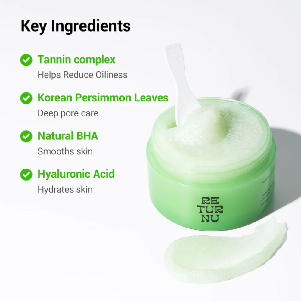 Returnu Poreshooter Gommage Cleansing Balm