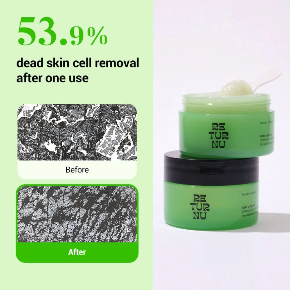 Returnu Poreshooter Gommage Cleansing Balm