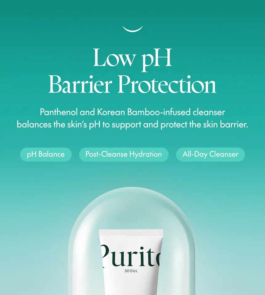 PURITO SEOUL Mighty Bamboo Panthenol Cleanser